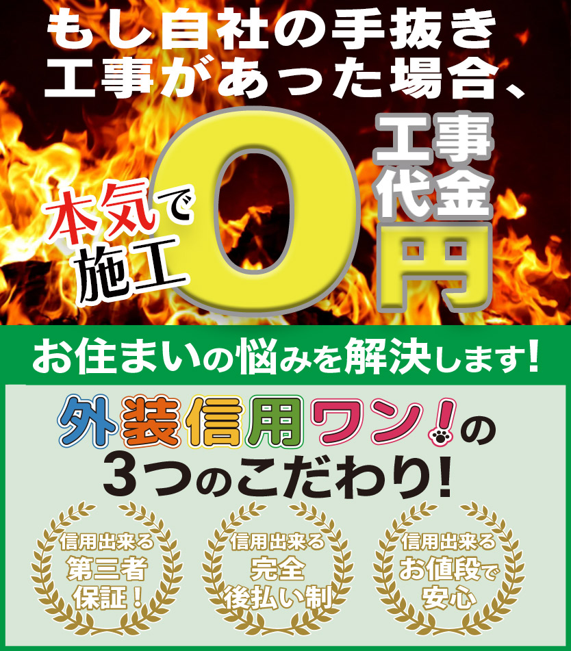 足立区 葛飾区 江戸川区の外壁塗装・屋根塗装専門会社なら外装信用ワン（株式会社あらたに）